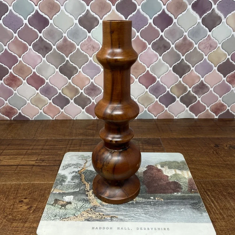 Hearth & Hand with Magnolia - Wood Turned Vase - NO GLASS INSERT - Accent‎ Decor